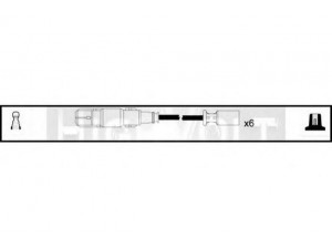 STANDARD OEF779 uždegimo laido komplektas 
 Kibirkšties / kaitinamasis uždegimas -> Uždegimo laidai/jungtys
0002576V002, 0002576V002000000