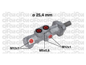 CIFAM 202-756 pagrindinis cilindras, stabdžiai 
 Stabdžių sistema -> Pagrindinis stabdžių cilindras
36000737, 8602365, 8646009