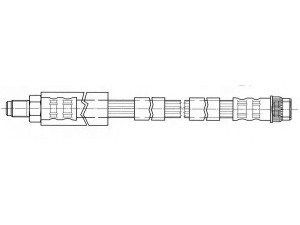 CEF 512070 stabdžių žarnelė 
 Stabdžių sistema -> Stabdžių žarnelės
4806A0, E168112, 4806A0, E168112