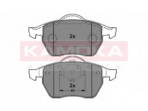 KAMOKA JQ1012334 stabdžių trinkelių rinkinys, diskinis stabdys 
 Techninės priežiūros dalys -> Papildomas remontas
8D0 698 151 A, 8D0 698 151 C, 8D0 698 151 F