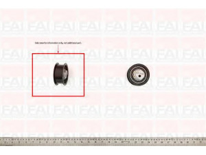 FAI AutoParts T9309 įtempiklio skriemulys, paskirstymo diržas 
 Techninės priežiūros dalys -> Papildomas remontas
1058458, 1669904, 95VW-6K254-CA