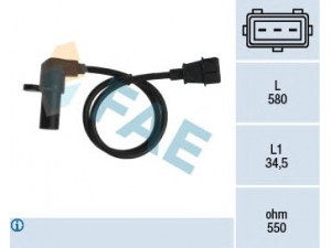 FAE 79075 jutiklis, alkūninio veleno impulsas; impulso jutiklis, smagratis 
 Elektros įranga -> Jutikliai
6238098, 90520854