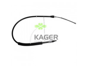 KAGER 19-1385 trosas, stovėjimo stabdys 
 Stabdžių sistema -> Valdymo svirtys/trosai
8Z0609721B, 8Z0609721F