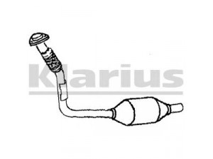 KLARIUS 380018 katalizatoriaus keitiklis 
 Išmetimo sistema -> Katalizatoriaus keitiklis
5854408, 854454, 24418596, 9128302