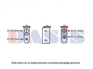AKS DASIS 840193N išsiplėtimo vožtuvas, oro kondicionavimas 
 Oro kondicionavimas -> Vožtuvai
922004Y800