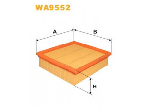 WIX FILTERS WA9552 oro filtras 
 Techninės priežiūros dalys -> Techninės priežiūros intervalai
71743887, 1378079J50, 1378079J50000