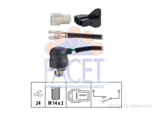 FACET 7.6088 jungiklis, atbulinės eigos žibintas 
 Elektros įranga -> Šviesų jungikliai/relės/valdymas -> Šviesų jungiklis/svirtis
F402-17-640A, F402-17-640B, F402-17-640C