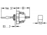HELLA 6BG 001 545-001 valdymo svirtis, indikatoriai
0850422, 0116 4380, 90.81616.1214
