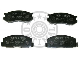 OPTIMAL 9532 stabdžių trinkelių rinkinys, diskinis stabdys 
 Techninės priežiūros dalys -> Papildomas remontas
0446528020, 04465YZZAY, 0449128020
