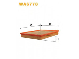 WIX FILTERS WA6778 oro filtras 
 Filtrai -> Oro filtras
5835126, 835627, 835628, 9201138