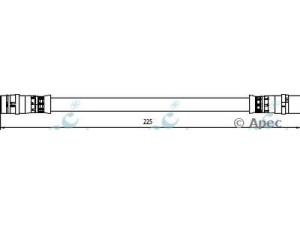 APEC braking HOS3960 stabdžių žarnelė 
 Stabdžių sistema -> Stabdžių žarnelės
34306775804, 34306793487