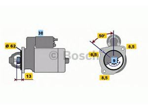 BOSCH 0 986 011 941 starteris 
 Elektros įranga -> Starterio sistema -> Starteris
4287971, 4287972, 4288328, 4474851