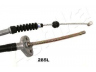 ASHIKA 131-02-285L trosas, stovėjimo stabdys 
 Stabdžių sistema -> Valdymo svirtys/trosai
4643039055