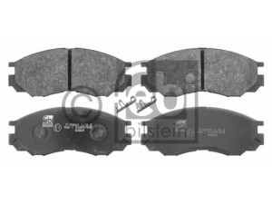 FEBI BILSTEIN 16645 stabdžių trinkelių rinkinys, diskinis stabdys 
 Techninės priežiūros dalys -> Papildomas remontas
MR389547, MZ690338, X3511009