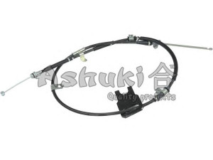 ASHUKI HRK12669 trosas, stovėjimo stabdys 
 Stabdžių sistema -> Valdymo svirtys/trosai
54402-65J00