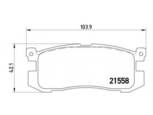 BREMBO P 24 025 stabdžių trinkelių rinkinys, diskinis stabdys 
 Techninės priežiūros dalys -> Papildomas remontas
3395842, 3975890, E92Z2200A, F02Z2200A
