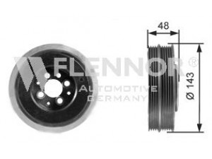 FLENNOR FVD99537 skriemulys, alkūninis velenas 
 Diržinė pavara -> Dirželio skriemulys
038105243F, 038105243F, 038105243F