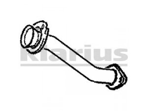 KLARIUS 110249 išleidimo kolektorius 
 Išmetimo sistema -> Išmetimo vamzdžiai
7700829765