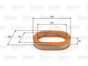VALEO 585723 oro filtras 
 Filtrai -> Oro filtras
MD604428, MD604952