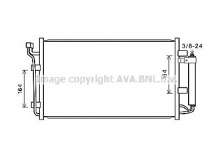 AVA QUALITY COOLING DN5387D kondensatorius, oro kondicionierius 
 Oro kondicionavimas -> Kondensatorius
921003NA0A, 921103NA0A