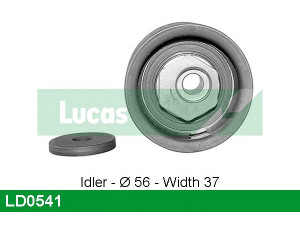 LUCAS ENGINE DRIVE LD0541 įtempiklio skriemulys, paskirstymo diržas