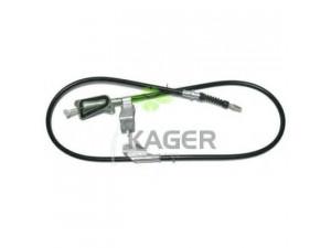 KAGER 19-6327 trosas, stovėjimo stabdys 
 Stabdžių sistema -> Valdymo svirtys/trosai
36531BU000