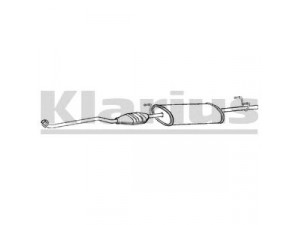 KLARIUS 321540 katalizatoriaus keitiklis 
 Išmetimo sistema -> Katalizatoriaus keitiklis
9014901019