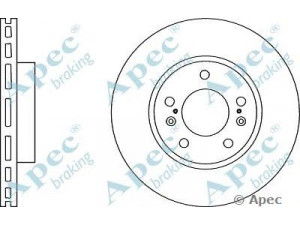 APEC braking DSK3080 stabdžių diskas 
 Dviratė transporto priemonės -> Stabdžių sistema -> Stabdžių diskai / priedai
5531161M00000