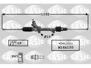 SASIC 7170021 vairo pavara 
 Vairavimas -> Vairo pavara/siurblys
4000JT, 4000KN, 9801760580, 4000JT