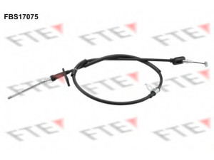 FTE FBS17075 trosas, stovėjimo stabdys 
 Stabdžių sistema -> Valdymo svirtys/trosai
4700357, 4705631, 9203995, 9209926