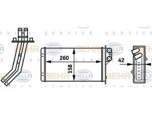 HELLA 8FH 351 313-311 šilumokaitis, salono šildymas 
 Šildymas / vėdinimas -> Šilumokaitis
77 01 039 481, 77 01 039 481
