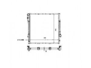 NRF 55329 radiatorius, variklio aušinimas 
 Aušinimo sistema -> Radiatorius/alyvos aušintuvas -> Radiatorius/dalys
1439103, 17101439103, 17107544668