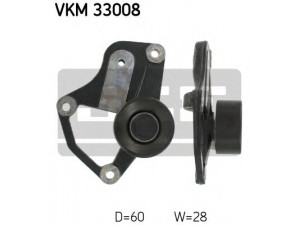 SKF VKM 33008 kreipiantysis skriemulys, V formos rumbuotas diržas 
 Diržinė pavara -> V formos rumbuotas diržas/komplektas -> Laisvasis/kreipiamasis skriemulys
5751.24, 5751.58, 5751.24