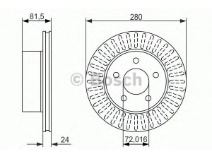 BOSCH 0 986 479 386 stabdžių diskas 
 Stabdžių sistema -> Diskinis stabdys -> Stabdžių diskas
52008 440, 05015965AA, 5015 965AA