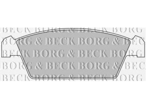 BORG & BECK BBP1299 stabdžių trinkelių rinkinys, diskinis stabdys 
 Techninės priežiūros dalys -> Papildomas remontas
1A6133280B, 5221070B00, 5520050850