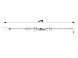 BOSCH 1 987 473 053 įspėjimo kontaktas, stabdžių trinkelių susidėvėjimas 
 Stabdžių sistema -> Susidėvėjimo indikatorius, stabdžių trinkelės
34 35 2 283 035
