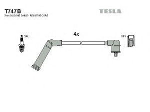 TESLA T747B uždegimo laido komplektas 
 Kibirkšties / kaitinamasis uždegimas -> Uždegimo laidai/jungtys
27501-02D00, 27501-02H00, 27501-22B00