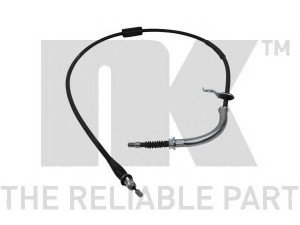 NK 904015 trosas, stovėjimo stabdys 
 Stabdžių sistema -> Valdymo svirtys/trosai
34409803367