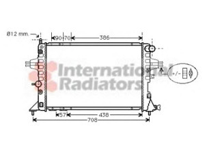 VAN WEZEL 37002253 radiatorius, variklio aušinimas 
 Aušinimo sistema -> Radiatorius/alyvos aušintuvas -> Radiatorius/dalys
09119483, 09193267, 09201018, 1300190