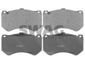 SWAG 10 11 6143 stabdžių trinkelių rinkinys, diskinis stabdys
006 420 07 20