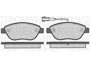 MAGNETI MARELLI 363916060214 stabdžių trinkelių rinkinys, diskinis stabdys 
 Techninės priežiūros dalys -> Papildomas remontas
77362195, 77362712, 77363958, 77364281
