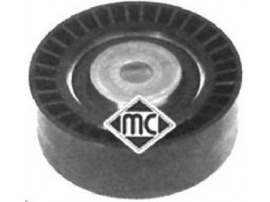 Metalcaucho 05075 įtempiklio skriemulys, V formos rumbuotas diržas 
 Diržinė pavara -> V formos rumbuotas diržas/komplektas -> Įtempiklio skriemulys
11 28 1 726 343, 11 28 1 748 131