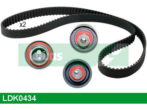 LUCAS ENGINE DRIVE LDK0434 paskirstymo diržo komplektas 
 Techninės priežiūros dalys -> Papildomas remontas