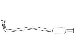 AKS DASIS SG40183 katalizatoriaus keitiklis