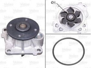 VALEO 506962 vandens siurblys 
 Aušinimo sistema -> Vandens siurblys/tarpiklis -> Vandens siurblys
1352000001, MN143664, 1352000001