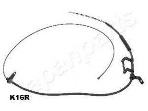 JAPANPARTS BC-K16R trosas, stovėjimo stabdys 
 Stabdžių sistema -> Valdymo svirtys/trosai
0K56044410B, 0K56A44410B