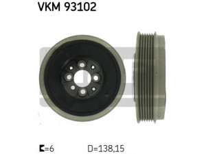 SKF VKM 93102 skriemulys, alkūninis velenas 
 Diržinė pavara -> Dirželio skriemulys
038 105 243, 038 105 243, 038 105 243