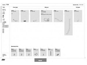 DINEX 147011003 išmetimo sistema 
 Išmetimo sistema -> Išmetimo sistema, visa
