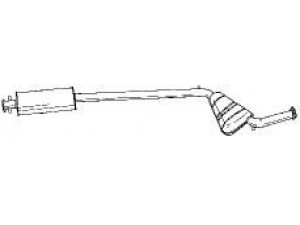 AKS DASIS SG16423 vidurinis duslintuvas
