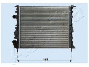 ASHIKA RDA093020 radiatorius, variklio aušinimas 
 Aušinimo sistema -> Radiatorius/alyvos aušintuvas -> Radiatorius/dalys
7700314382, 7700314382